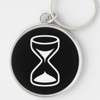 Hourglass Key Ring