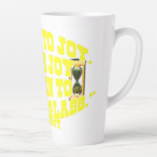 Hourglass Latte Mug (Right)