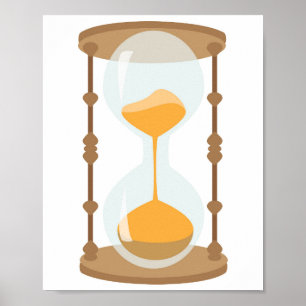 Hourglass Poster