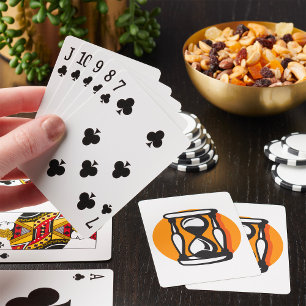 Hourglass Timer Playing Cards
