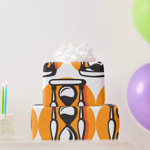 Hourglass Timer Wrapping Paper