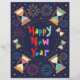 Hourglasses Scrapbook Paper