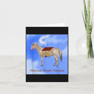 Hourse Sweet Hourse Card