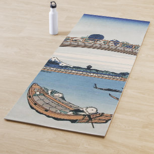 Housai Mount Fuji seen from below Men's Bridge Yoga Mat