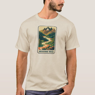 Housatonic River Connecticut Colours T-Shirt