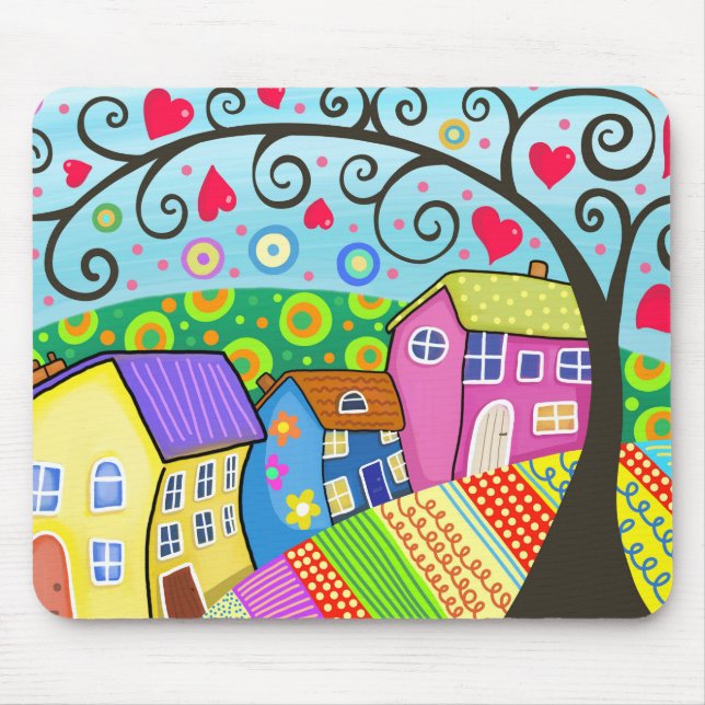 House Artwork  Mouse Mat (Front)