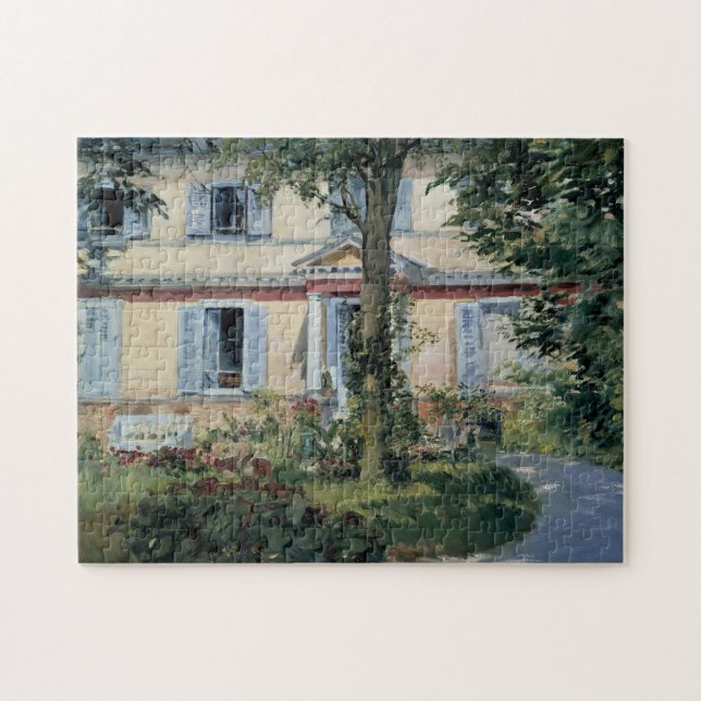 House at Rueil by Edouard Manet Jigsaw Puzzle (Horizontal)