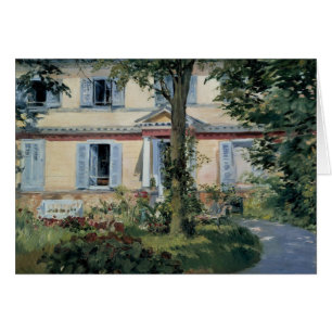 House at Rueil by Edouard Manet, Vintage Fine Art