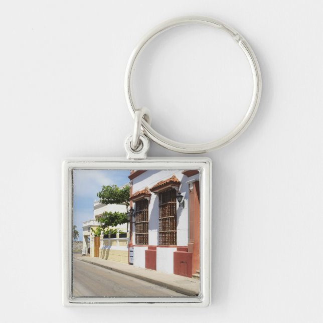 House at the roadside key ring (Front)