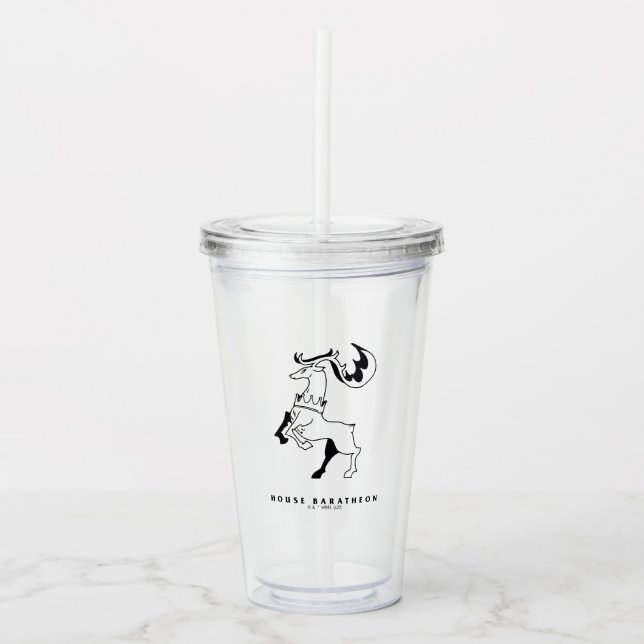 House Baratheon Icon Acrylic Tumbler (Front)