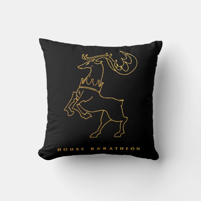 House Baratheon Icon Cushion (Front)