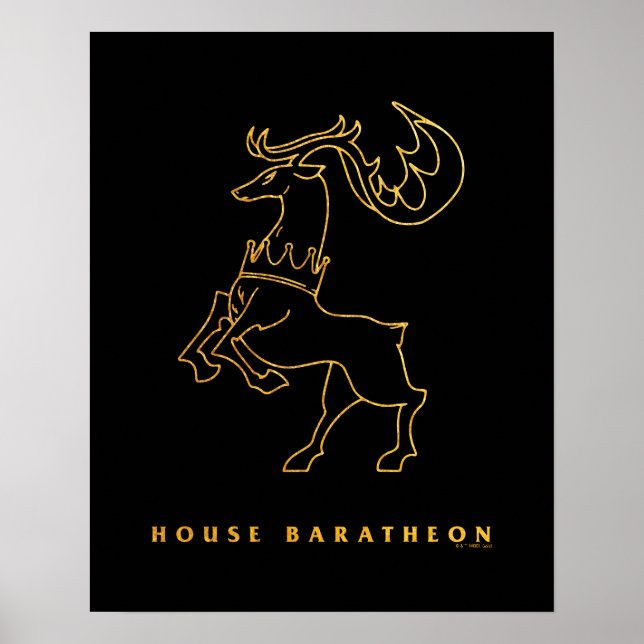 House Baratheon Icon Poster (Front)