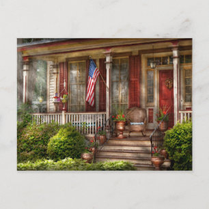 House - Belvidere, NJ - A classic American home Postcard