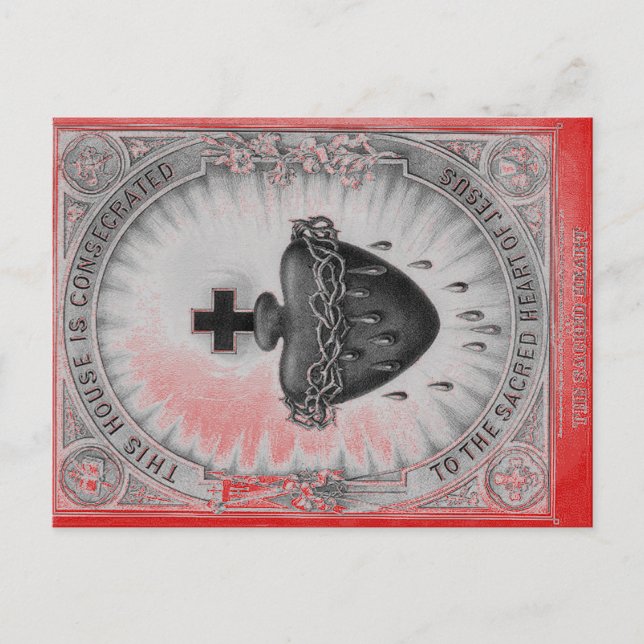 House blessing postcard (Front)