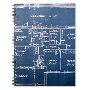 House Blueprints Notebook