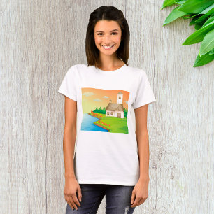 House By The River Womens T-Shirt