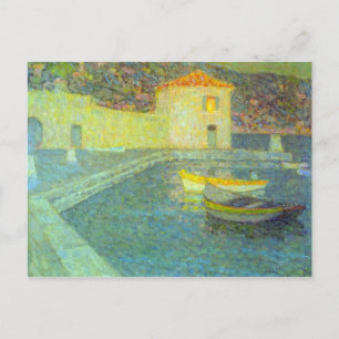 House by the Sea by Henri Le Sidaner Postcard