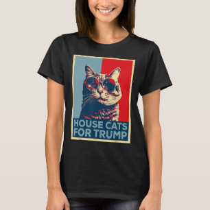 House Cats For Trump 2024 Trump Won T-Shirt