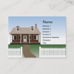 House - Chubby Business Card