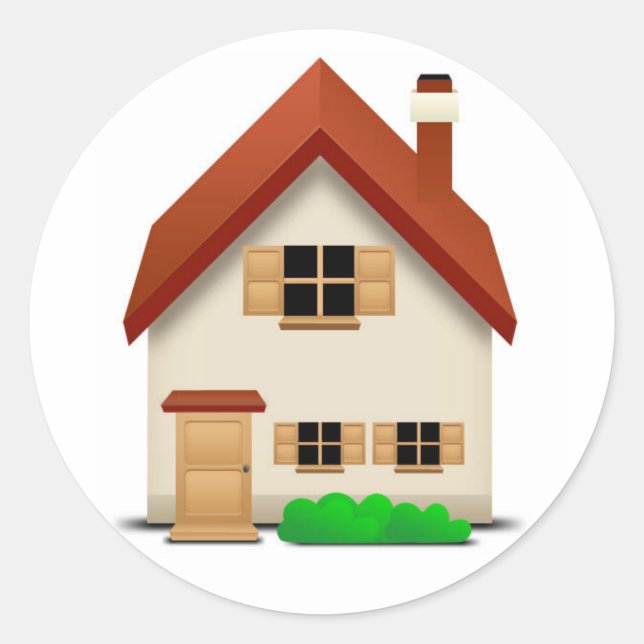 House Classic Round Sticker (Front)