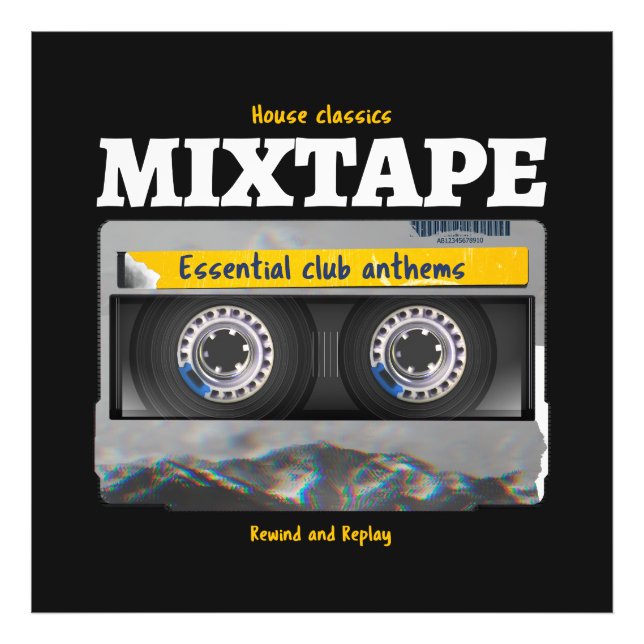 House Classics Mixtape Club Anthems Photo Print (Front)
