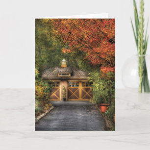 House - Classy Garage Card