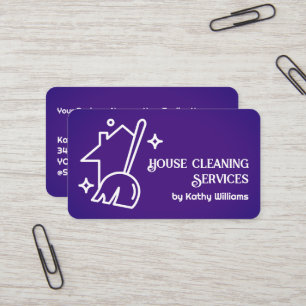 House Cleaner Business Card