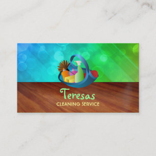 House cleaner business cards