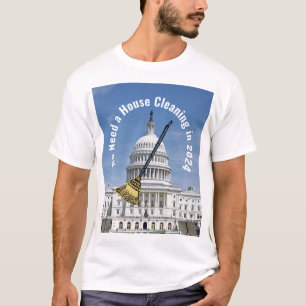 House Cleaning 2024 Election T-Shirt