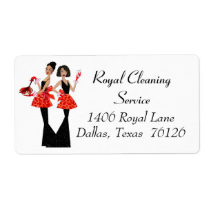 House Cleaning Address Labels