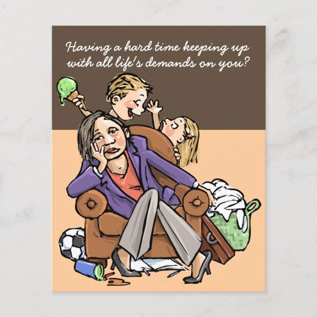 House Cleaning Business 4x5 promotional card (Front)