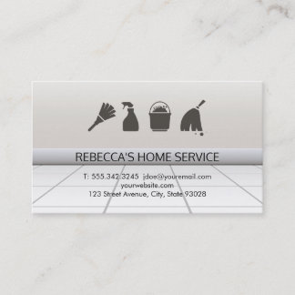 House Cleaning Business Card