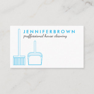 House Cleaning Business Card