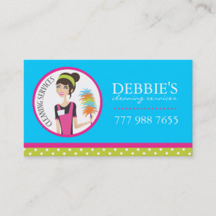 House Cleaning Business Cards