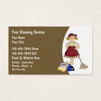 91+ Cleaning Lady Business Cards and Cleaning Lady Business Card ...