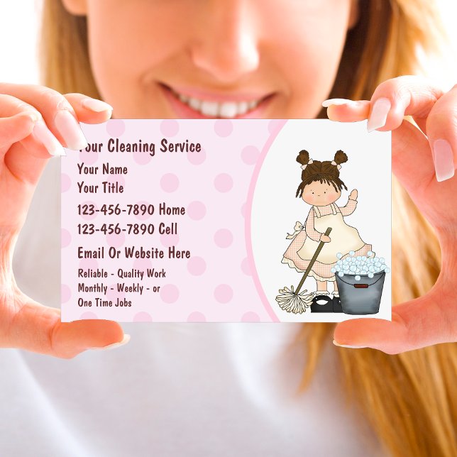 House Cleaning Business Cards (Creator Uploaded)