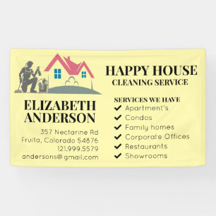 House Cleaning Home Services Custom Charming  Banner