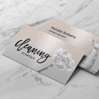 House Cleaning Housekeeping Service Modern Silver
