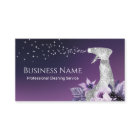 House Cleaning Modern Silver Spray Purple Floral 