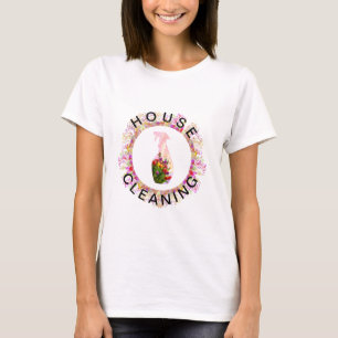 House Cleaning Nature Care Spray Bottle T-Shirt
