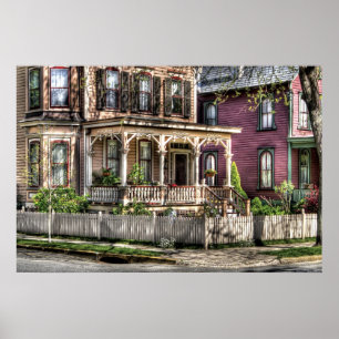 House - Country Victorian Poster