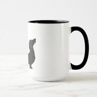 House Dachshund "Dinner is Coming" coffee mug
