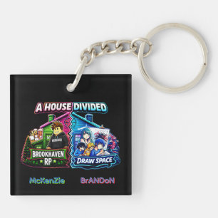 House Divided Brookhaven RP vs Draw Space Key Ring