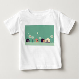 House, Doodle, Building Baby T-Shirt