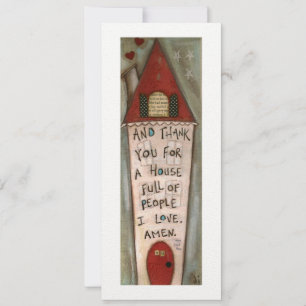 House Full of Love - Flat Frameable Card