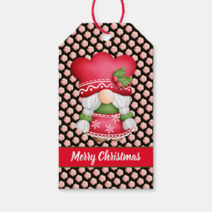 House Gnome Customise Colour and Text Gift Tags
