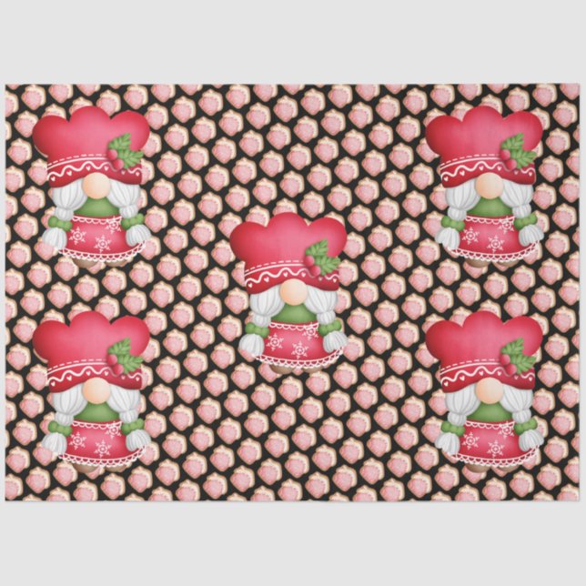 House Gnome Customise Colour Tissue Paper (Front)