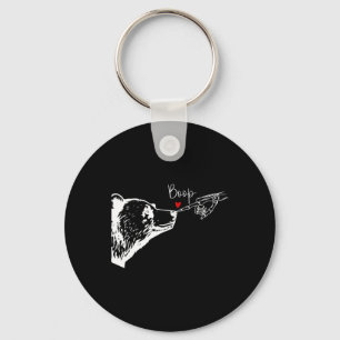 House Halloween Artworks Transylvania Mansion Key Ring