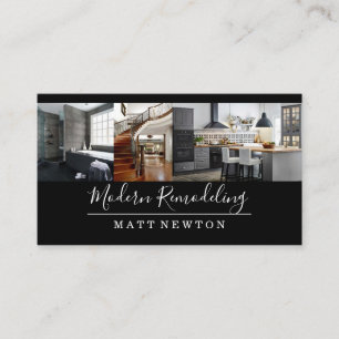 House Home Remodeling Contractor Construction Business Card