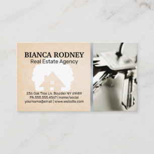 House Icon   Keys Business Card